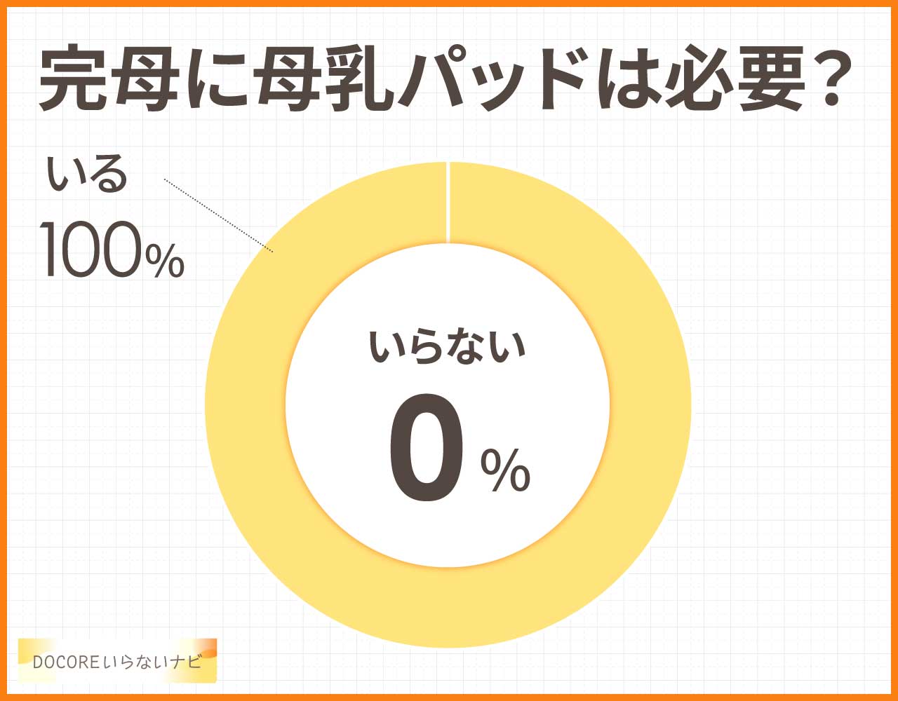 完母に母乳パッドは必要?